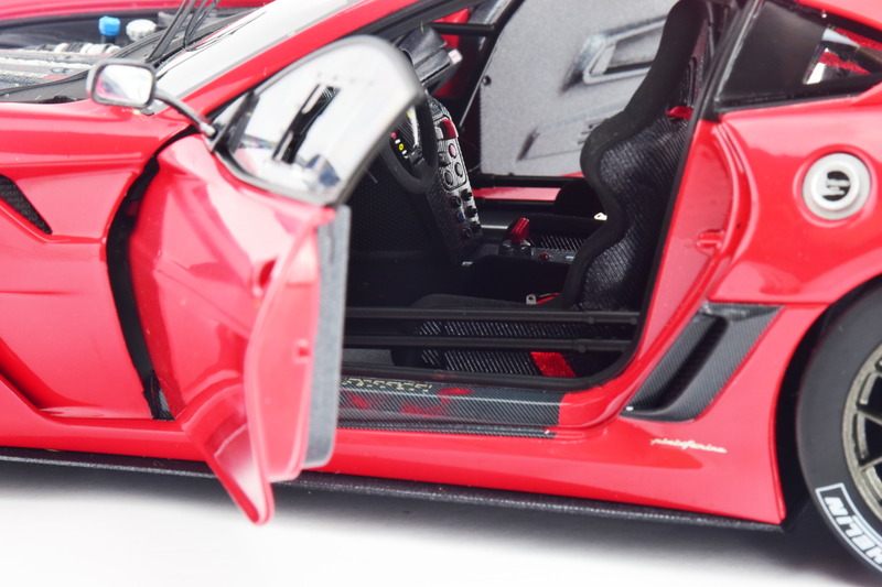 The red paint on the carbon fiber pattern is also my bad. Be really careful with removing decals, and make sure you don’t spill anything!